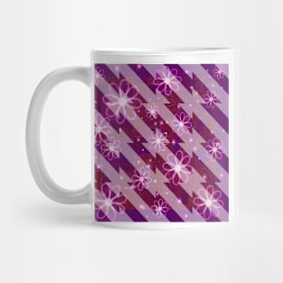 Daisies and Diagonals Mug